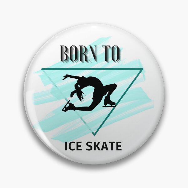 Item preview, born to ice skate designed and sold by reka88.
