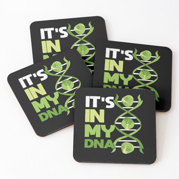 Item preview, ITS IN MY DNA, Cabbage, Brussels Sprouts designed and sold by Printed-Memes.
