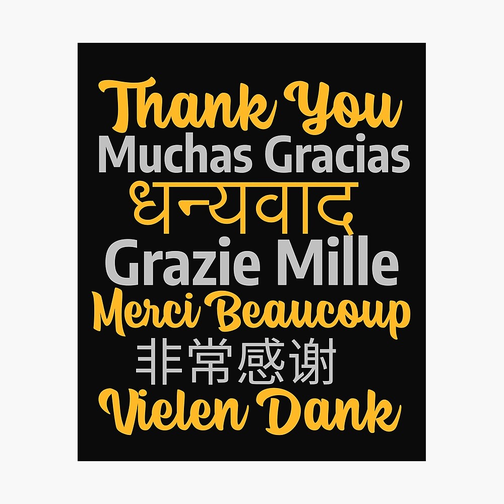 French Thank You So Much Merci Beaucoup Classic Round Sticker