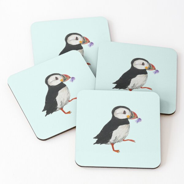 Item preview, Atlantic Puffin designed and sold by alongtimeago.