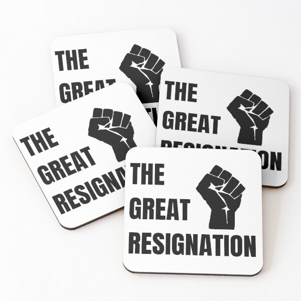 Item preview, The great Resignation designed and sold by Tiredmenphilo.