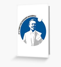 Vin Scully Greeting Card