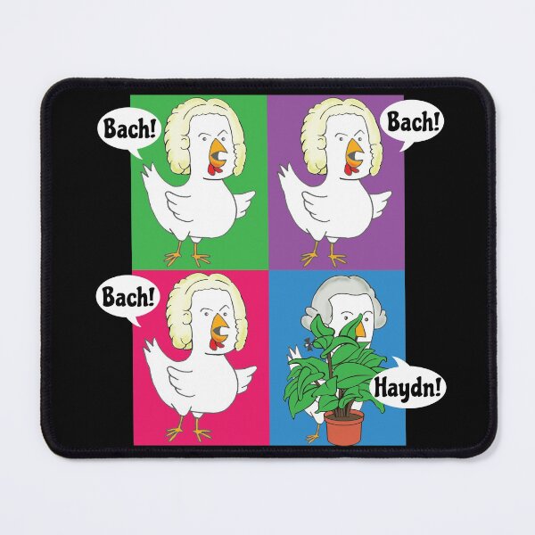 Item preview, Bach Bach Bach Haydn Chickens Classical Music Composer Pun designed and sold by dwarmuth.
