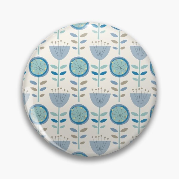 Item preview, Mid-Century Modern Floral designed and sold by Barbara Pixton.
