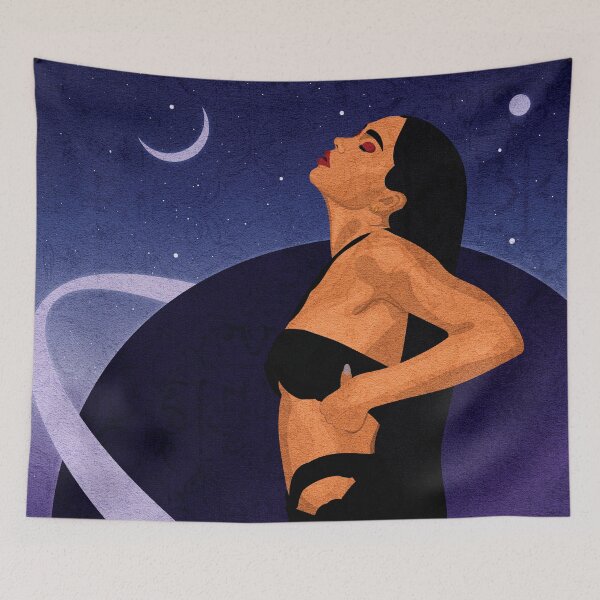 Item preview, Ghalana - woman of the universe (quote) designed and sold by odhara.