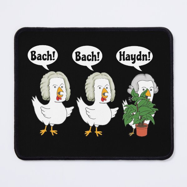 Item preview, Bach Bach Haydn Chickens Classical Music Composer Pun designed and sold by dwarmuth.