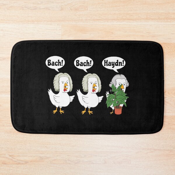 Item preview, Bach Bach Haydn Chickens Classical Music Composer Pun designed and sold by dwarmuth.