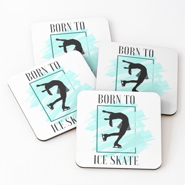 Item preview, born to ice skate designed and sold by reka88.
