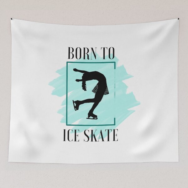 Item preview, born to ice skate designed and sold by reka88.