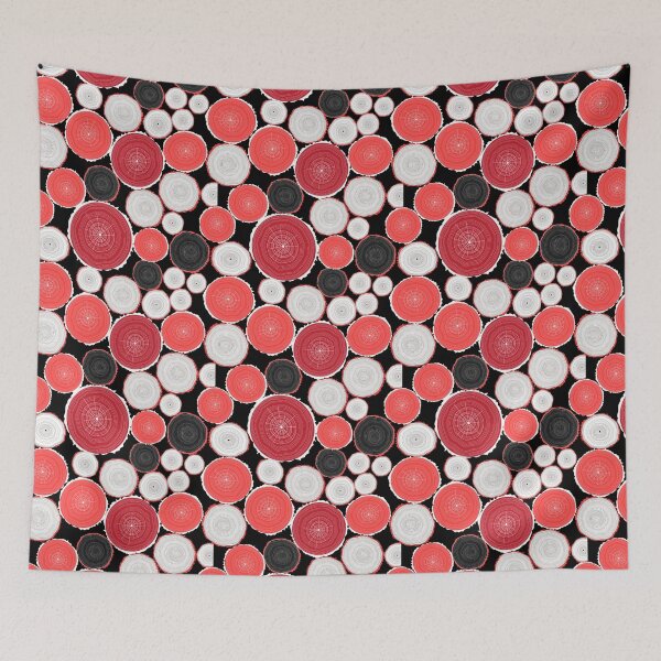 Item preview, Graphic pattern of wood cuts designed and sold by Tanor.