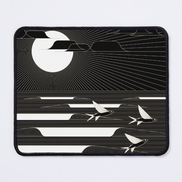 Item preview, Flying Fish at Night designed and sold by Muso-Art.