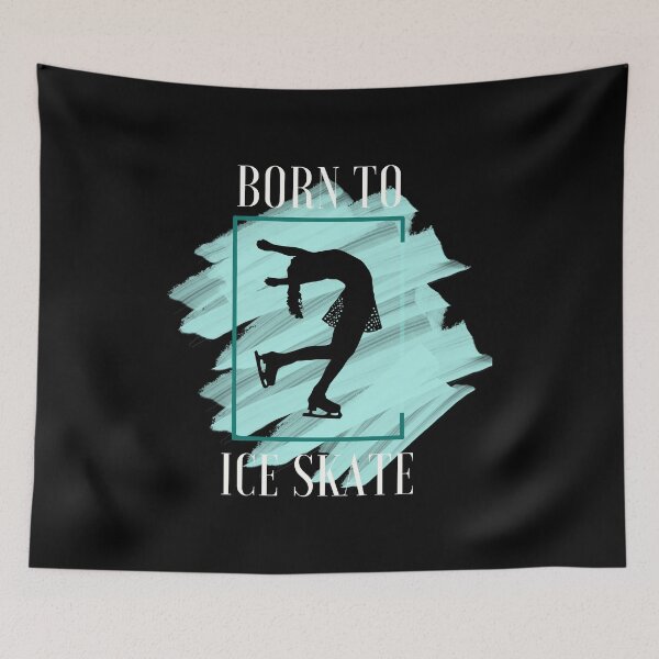 Item preview,  born to ice skate designed and sold by reka88.