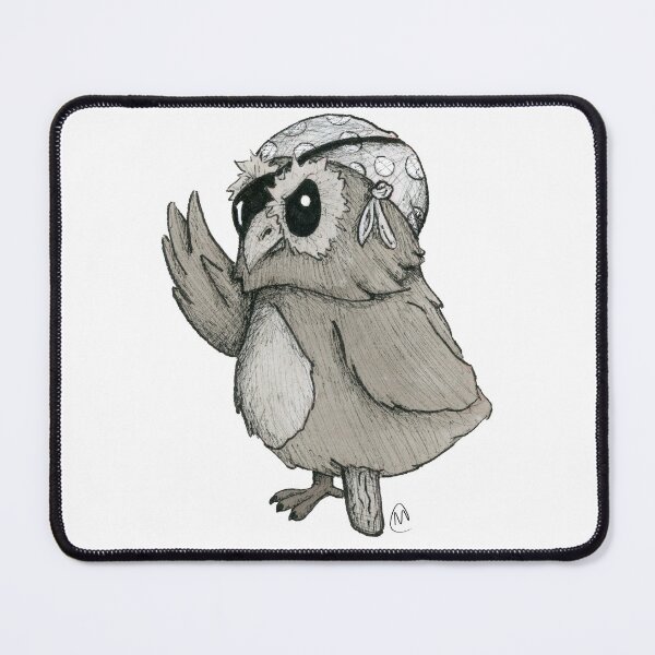 Item preview, Peg Leg Pirate Owl designed and sold by MegCStudio.