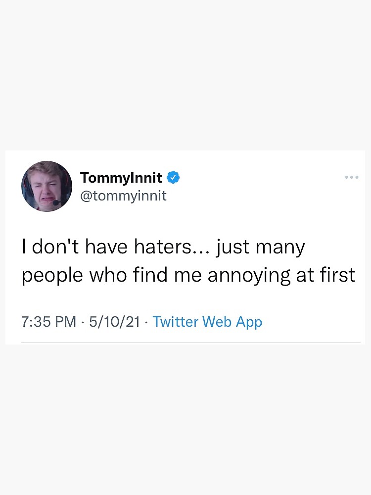 Tommyinnit: Annoying At First