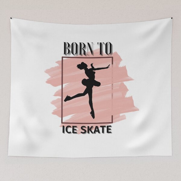 Item preview, born to ice skate designed and sold by reka88.