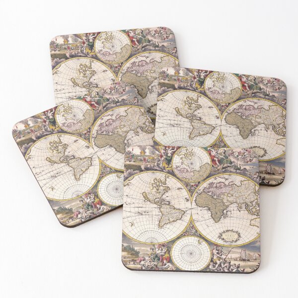 Item preview, Old World Map designed and sold by kookakate.