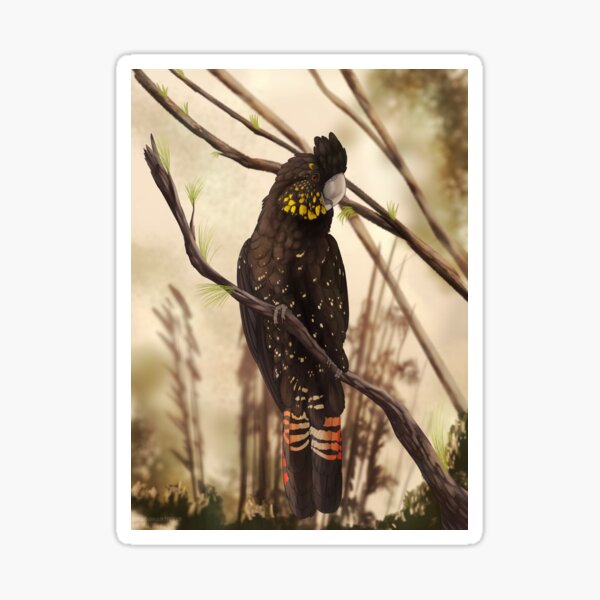 Item preview, Perching glossy designed and sold by DragonArtist15.