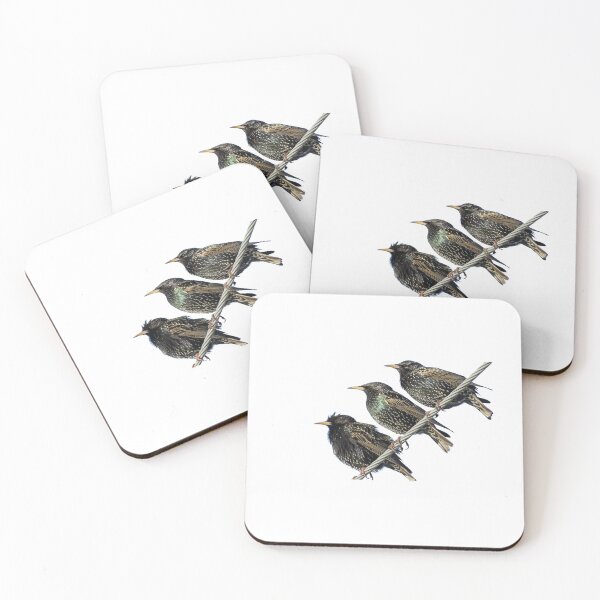 Item preview, Flock of European Starling designed and sold by VarietyYOU.