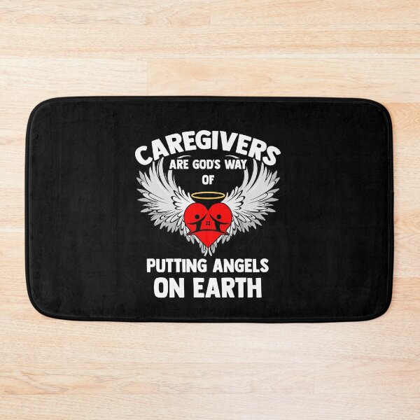 Item preview, Caregivers Are God's Way Of Putting Angels Caregiving designed and sold by Dressed For  Duty.