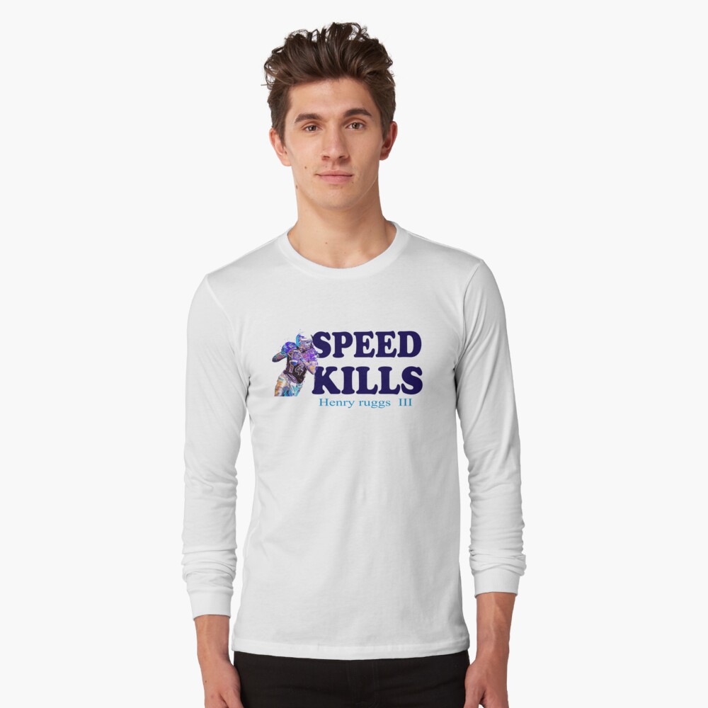 Henry Ruggs III Speed Kills Unisex T-Shirt - Teeruto