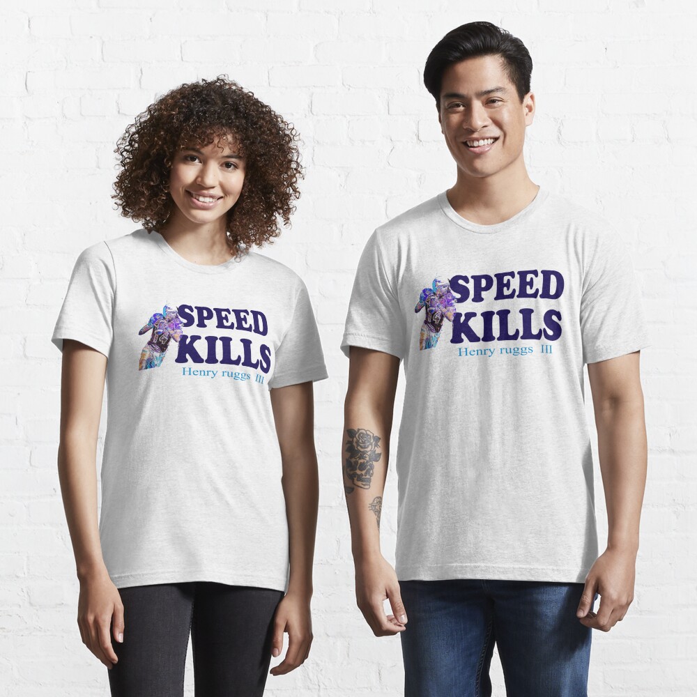 Sick Henry Ruggs T-shirts with 'speed kills' slogan sparks outrage