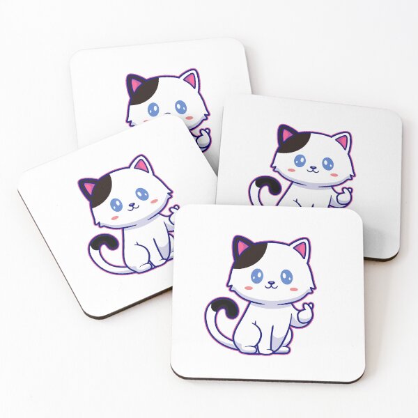 Item preview, Cute Cat Stickers  designed and sold by AyoubeTNFStore.