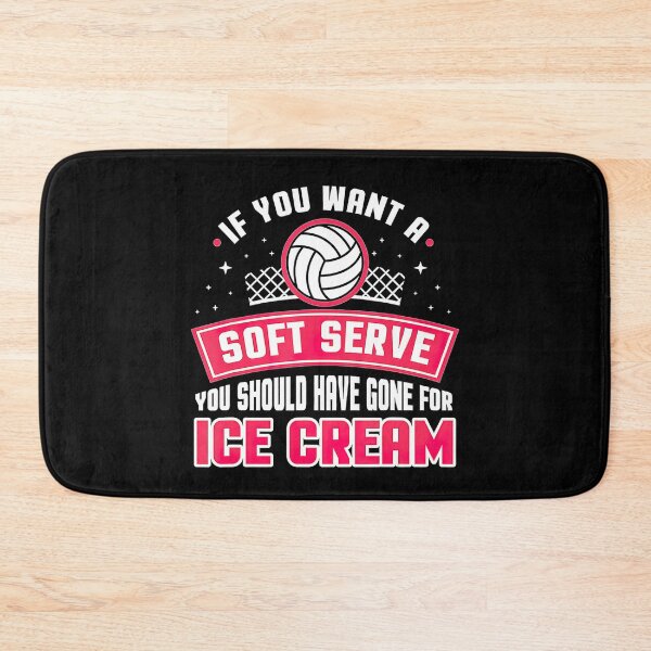 Item preview, If You Wanted A Soft Serve Funny Volleyball Player Design  designed and sold by Volleyball1x3fg.