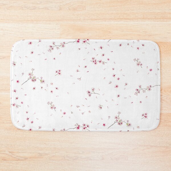 Item preview, Watercolour Cherry Blossoms on White designed and sold by Christelle Heyns.