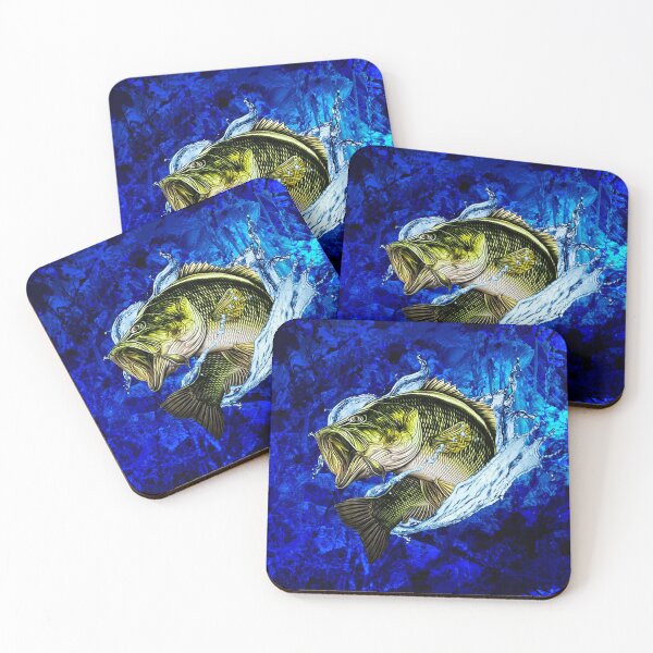 Item preview, fish splash blue designed and sold by Sympetrum.