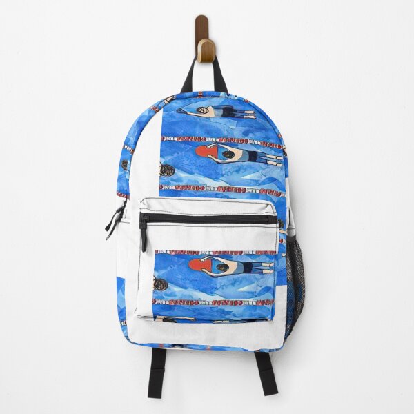 Item preview, Swimming Pool Watercolor Art designed and sold by JaskolArt.