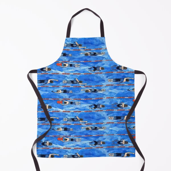 Item preview, Swimming Pool Watercolor Art  designed and sold by JaskolArt.