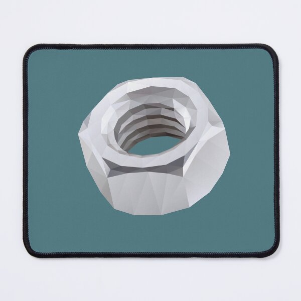 Item preview, Metal Nut Polygon Art designed and sold by polymolystudio.