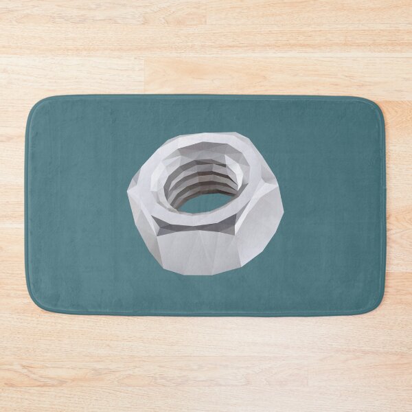 Item preview, Metal Nut Polygon Art designed and sold by polymolystudio.