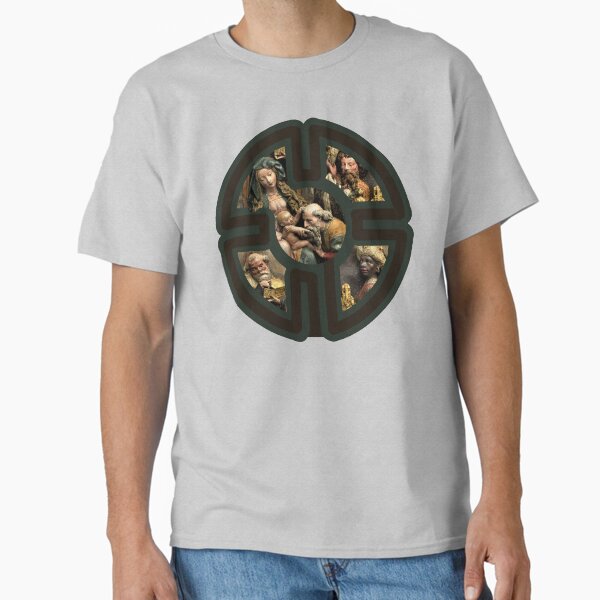 Paying Homage Cross Labyrinth Classic T-Shirt