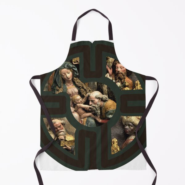 Paying Homage Cross Labyrinth Apron
