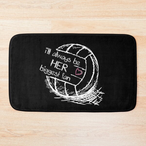 Item preview, Ill Always Be Her Biggest Fan  Volleyball  Proud Mom Dad  designed and sold by Volleyball1x3fg.