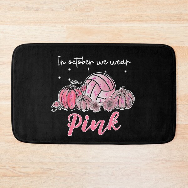 Item preview, In October We Wear Pink Volleyball Breast Cancer Awareness  designed and sold by Volleyball1x3fg.