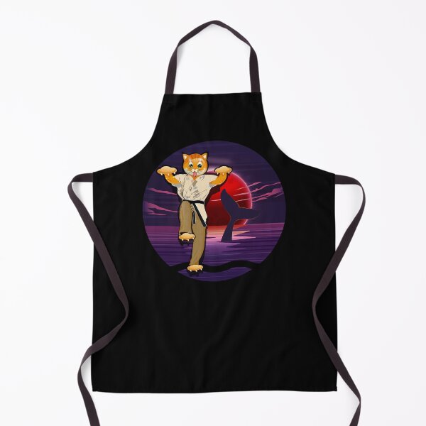 Item preview, Karate Cat a Red Moon Ocean View designed and sold by Lighvision.