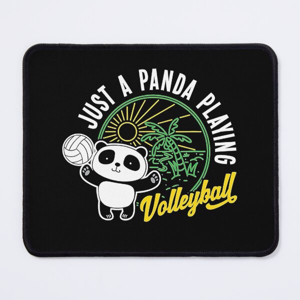 Item preview, Just A Panda Playing Volleyball Funny Animal Lover Gift designed and sold by Volleyball1x3fg.