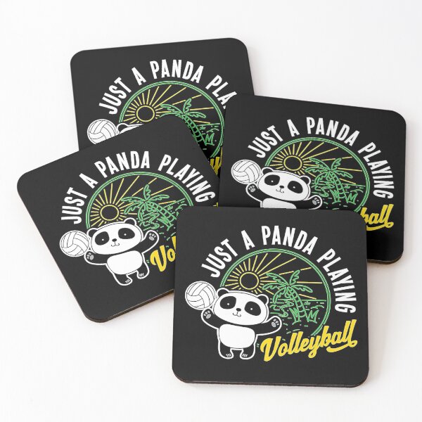 Item preview, Just A Panda Playing Volleyball  Funny Animal Lover Gift  designed and sold by Volleyball1x3fg.