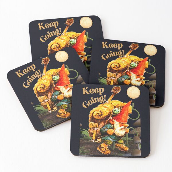 Item preview, Vintage Keep Going Gnome! designed and sold by Goblinkind Publications.