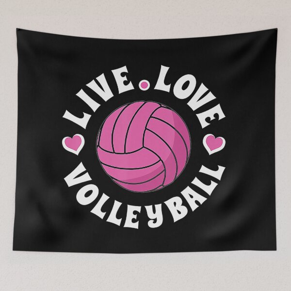 Item preview, Live Love Volleyball  For Women Girls Volleyball Fan  designed and sold by Volleyball1x3fg.