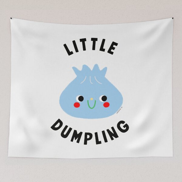 Item preview, Little Dumpling - Blue designed and sold by NessieSharpe.
