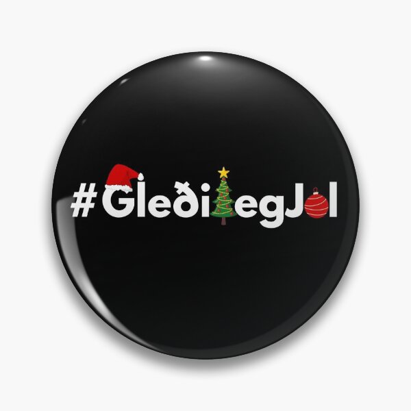 Item preview, Hashtag Gleðileg Jól - Merry Christmas in Icelandic - Santa Hat, tree designed and sold by HashtagZone.