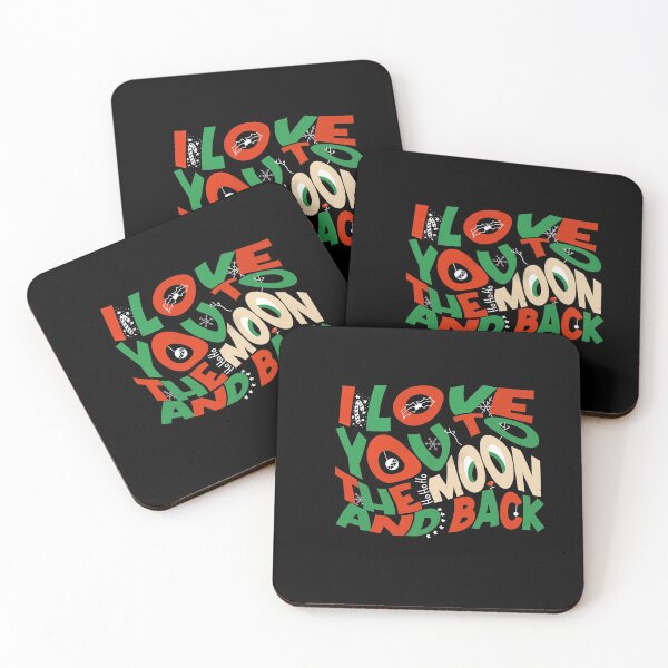 Item preview, "I Love You To The Moon And Back" Christmas designed and sold by EuropaPrints.