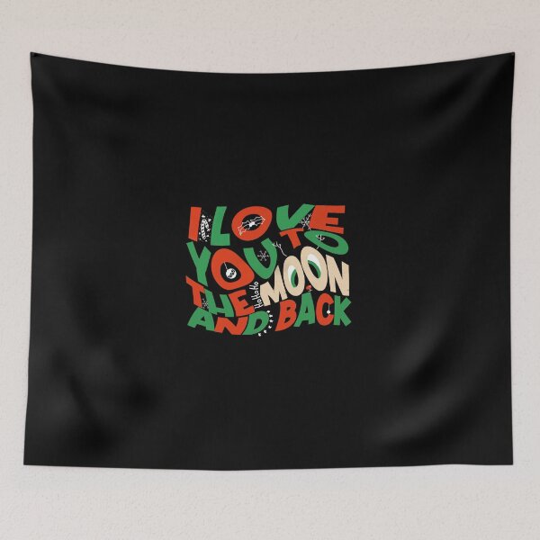 Item preview, "I Love You To The Moon And Back" Christmas designed and sold by EuropaPrints.