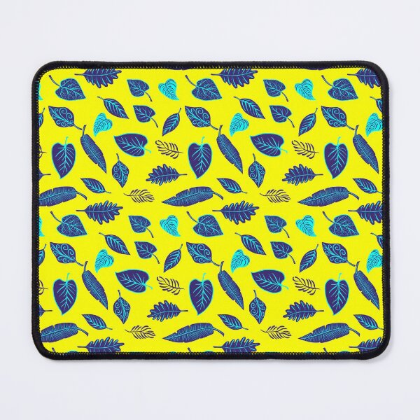 Item preview, Blue Magic Leaves Pattern designed and sold by RafaelLima7.