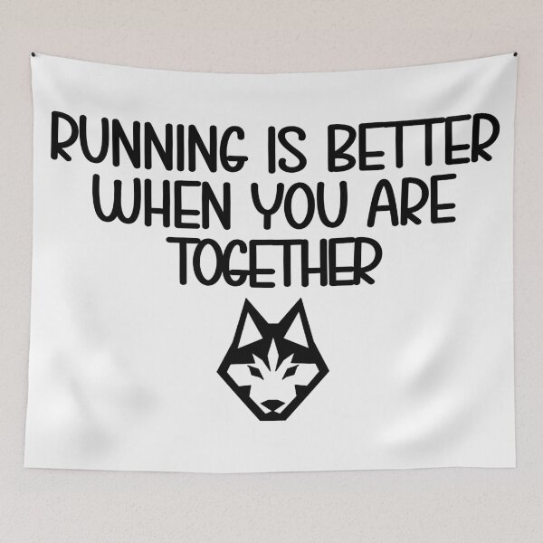 Item preview, running together, siberian husky designed and sold by the Zarock Shop.