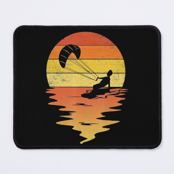 Item preview, Kiteboarding retro sunset 70s vintage Kiteboarding designed and sold by IrenaKurz.