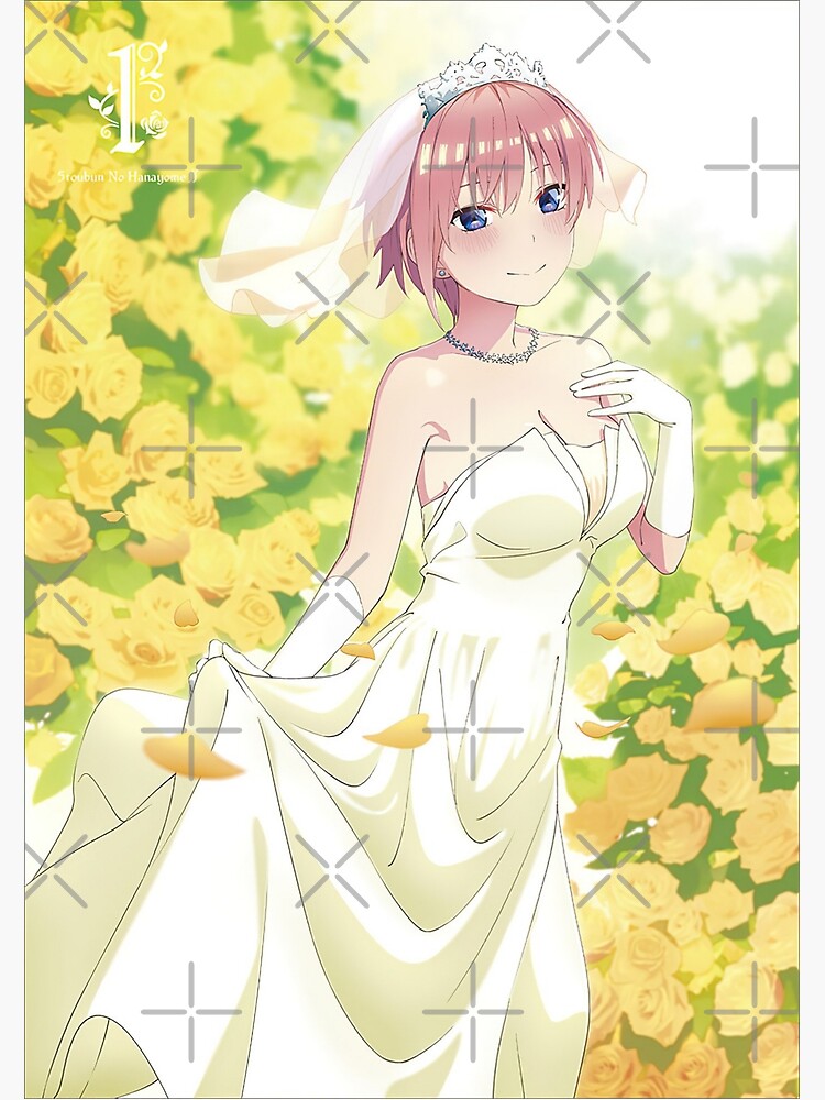 Portrait Nakano Ichika Quintessential Quintuplets Poster By Sayanora Redbubble